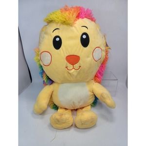 Vintage Classic Toy Plush Rainbow Hedgehog Plush Stuffed Animal